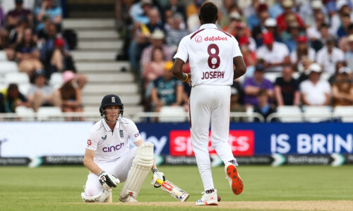 Brook leads England into strong position against West Indies in second Test
