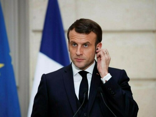 France&rsquo;s Macron praises Biden&rsquo;s &lsquo;courage&rsquo; and &lsquo;sense of duty&rsquo;