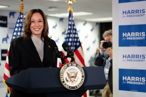 Kamala Harris closes in on nomination with delegates secured, to campaign in Wisconsin