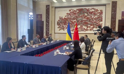 Ukraine tells China that Russia not ready for &lsquo;good faith&rsquo; talks