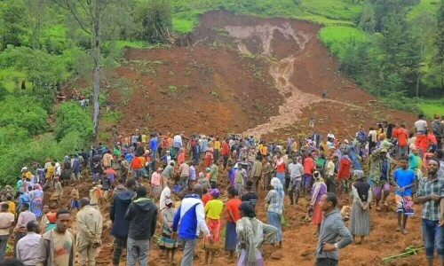 Death toll from Ethiopia landslides could rise to 500, UN says