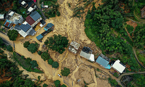 Eleven killed in central China landslide