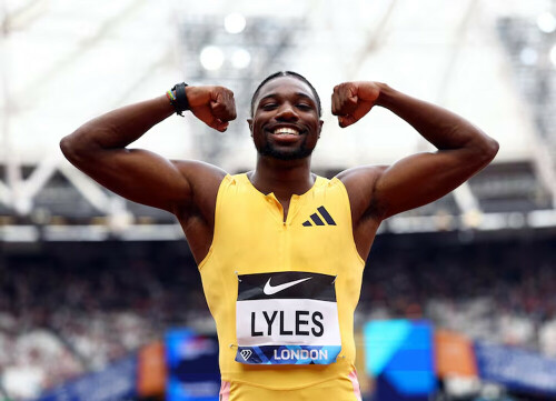 Noah Lyles targets Olympic medal haul to underline &lsquo;rock star&rsquo; status