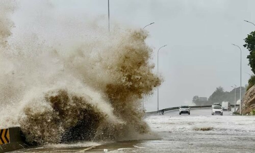 Four killed in rains, floods as remnants of weakened Gaemi lash south China
