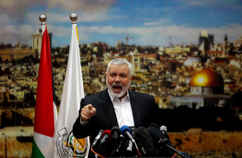Tough-talking Haniyeh was seen as the more moderate face of Hamas Tough-talking Haniyeh was seen as the more moderate face of Hamas