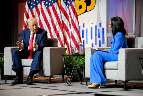 &lsquo;Is she Indian or Black?&rsquo; Trump questions Harris&rsquo; identity at Black journalists&rsquo; convention