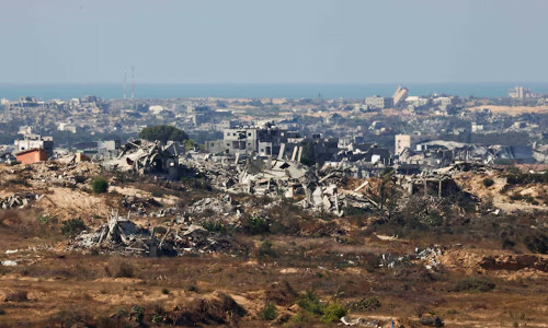 At least 15 Palestinians killed in Israeli strike on school in Gaza, emergency services say