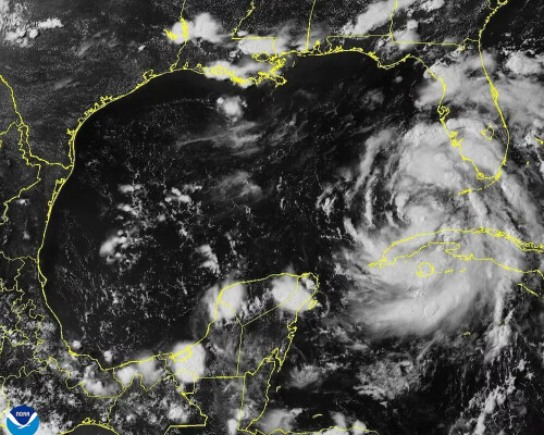 &lsquo;Life-threatening&rsquo; Tropical Storm Debby takes aim at Florida&rsquo;s Gulf Coast
