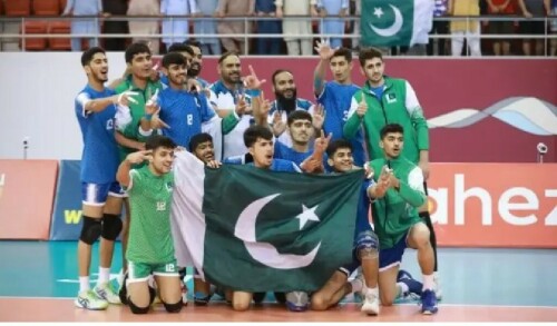 Pakistan bags bronze medal in Asian Men&rsquo;s U18 Volleyball Championship