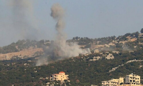 Lebanon says two dead in Israeli strike