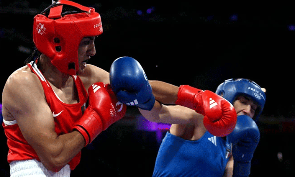 Boxers in gender dispute will remain in Paris Games competitions, IOC says