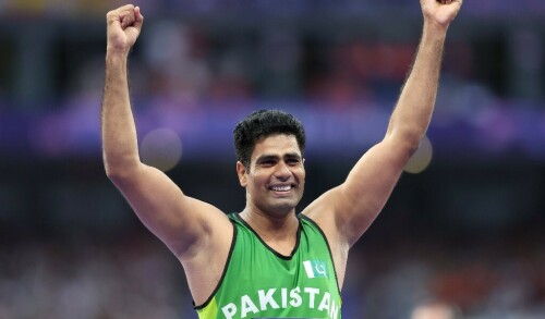 Sindh govt announces Rs50mn for Olympic gold medalist Arshad Nadeem