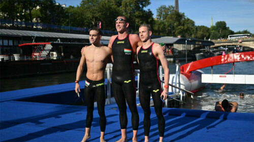 Hungary&rsquo;s Rasovszky wins men&rsquo;s Olympic 10k marathon swimming