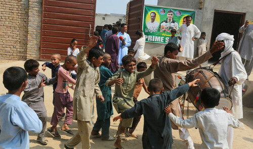 Joy in Pakistan village as Arshad Nadeem spears Olympic gold