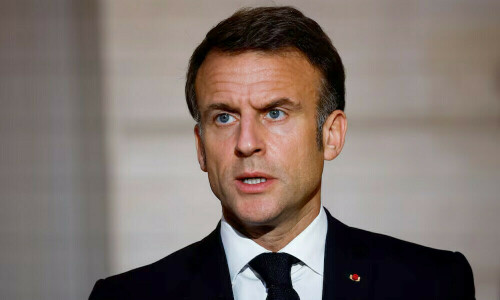 Macron says war in Gaza &lsquo;must stop&rsquo;