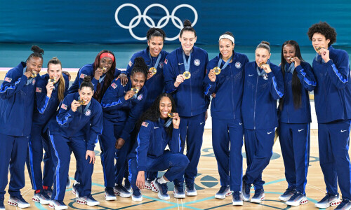 United States top final medals table at Paris Olympics