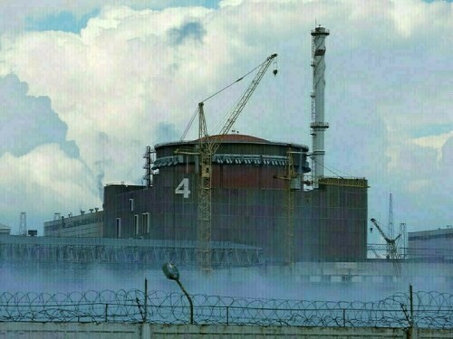 &lsquo;No impact reported&rsquo; from Ukraine nuclear plant fire: UN agency