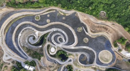 Van Gogh&rsquo;s Starry Night recreated as park in Bosnian hills
