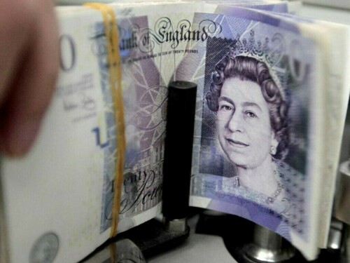 Sterling dips after tame inflation data Sterling dips after tame inflation data