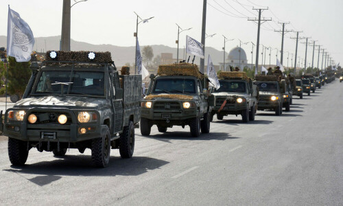 Taliban celebrate 3 years since Afghanistan takeover with military show