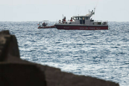 Search resumes for six missing after Mike Lynch&rsquo;s yacht sank, but hopes dim