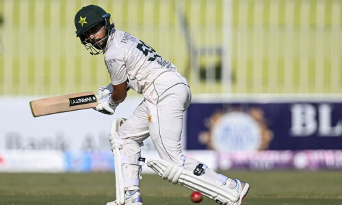 Saim Ayub, Saud Shakeel rescue Pakistan in first Test against Bangladesh