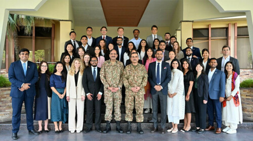 Harvard Business School delegation meets COAS
