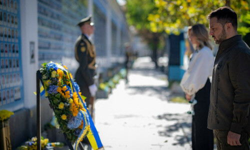 Zelensky vows more &lsquo;retribution&rsquo; for Russia in independence address