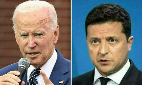 بائیڈن کی زیلنسکی سے گفتگو ، کیف کے لیے نئی فوجی امداد کا اعلان کیا: وائٹ ہاؤس