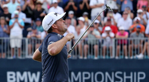 From last man to winner, Bradley triumphs in BMW Championship