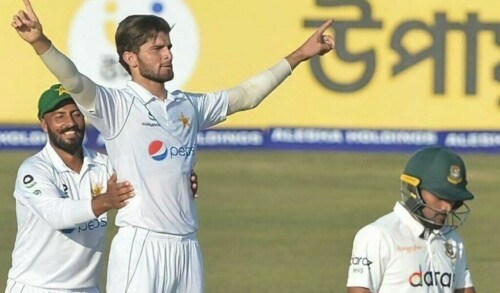 Shaheen Afridi dropped for second Bangladesh Test
