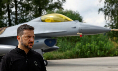Zelensky dismisses Ukraine air force commander after F-16 crash