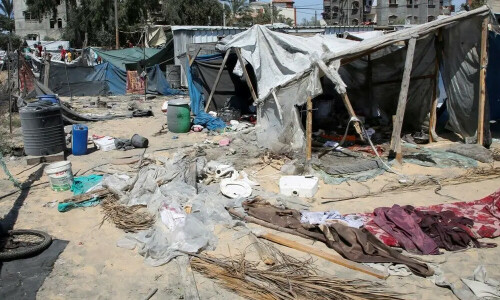 Gaza officials say 11 killed in Israeli strike on school