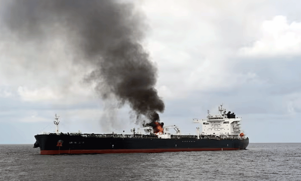 Saudi tanker, another oil ship attacked in Red Sea