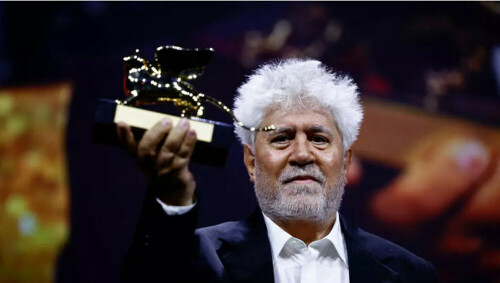 Pedro Almodovar wins top Venice prize for end-of-life film