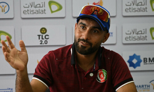 &lsquo;Brave&rsquo; Afghanistan can beat anyone, says skipper ahead of NZ Test