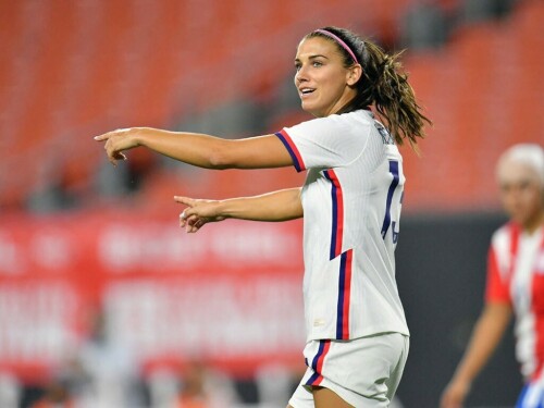 US soccer great Alex Morgan bids farewell in final match
