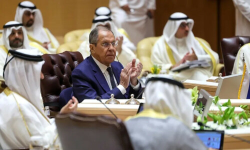 Russian FM meets Saudi crown prince in Riyadh