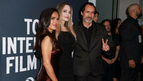 Angelina Jolie, Salma Hayek bring Hollywood dazzle to Toronto at &lsquo;Without Blood&rsquo; debut