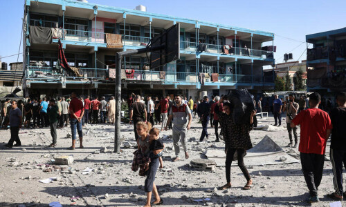 Gaza rescuers say 14 killed in Israeli strike on school