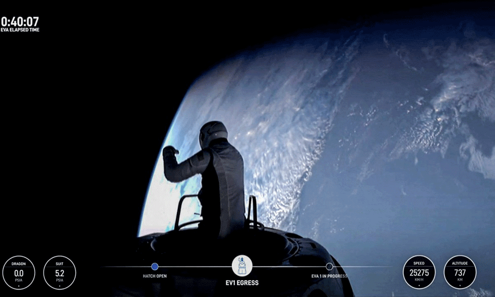SpaceX Polaris Dawn crew set for historic private spacewalk
