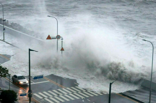 Flights grounded in Shanghai as China prepares for typhoon