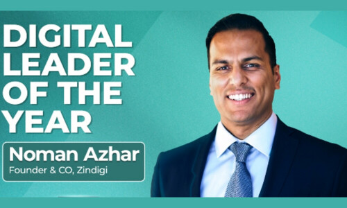 Noman Azhar, chief officer Zindigi, named &lsquo;Digital Leader of the Year&rsquo;