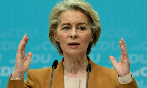 EU chief von der Leyen announces Friday Ukraine visit