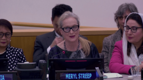 Meryl Streep says a &lsquo;squirrel has more rights&rsquo; than an Afghan girl