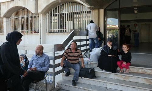 Hundreds cross into Syria from Lebanon after Israel strikes: security source