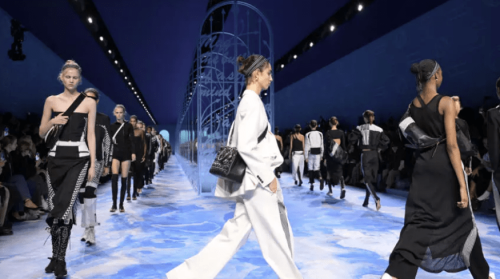 Dior’s arrows and Amazons as Saint Laurent revives its master Dior’s arrows and Amazons as Saint Laurent revives its master