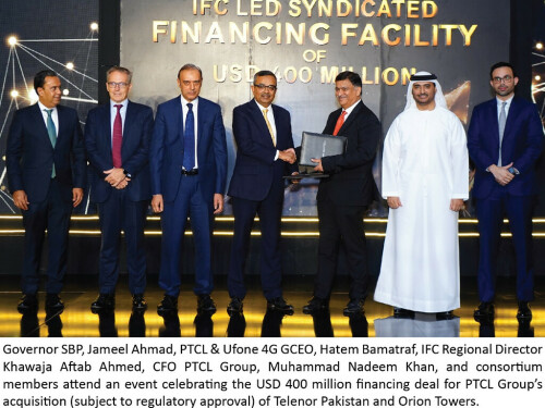 Acquisition of Telenor Pakistan: PTCL and IFC-led syndicate celebrate historic financing deal
