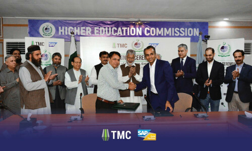 Looking to revolutionise higher education in Pakistan with SAP ERP: HEC, TMC collaborate for digital transformation