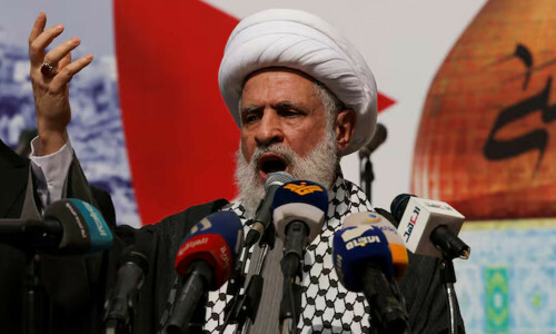 Hezbollah says it is ready for any Israeli land invasion in Lebanon